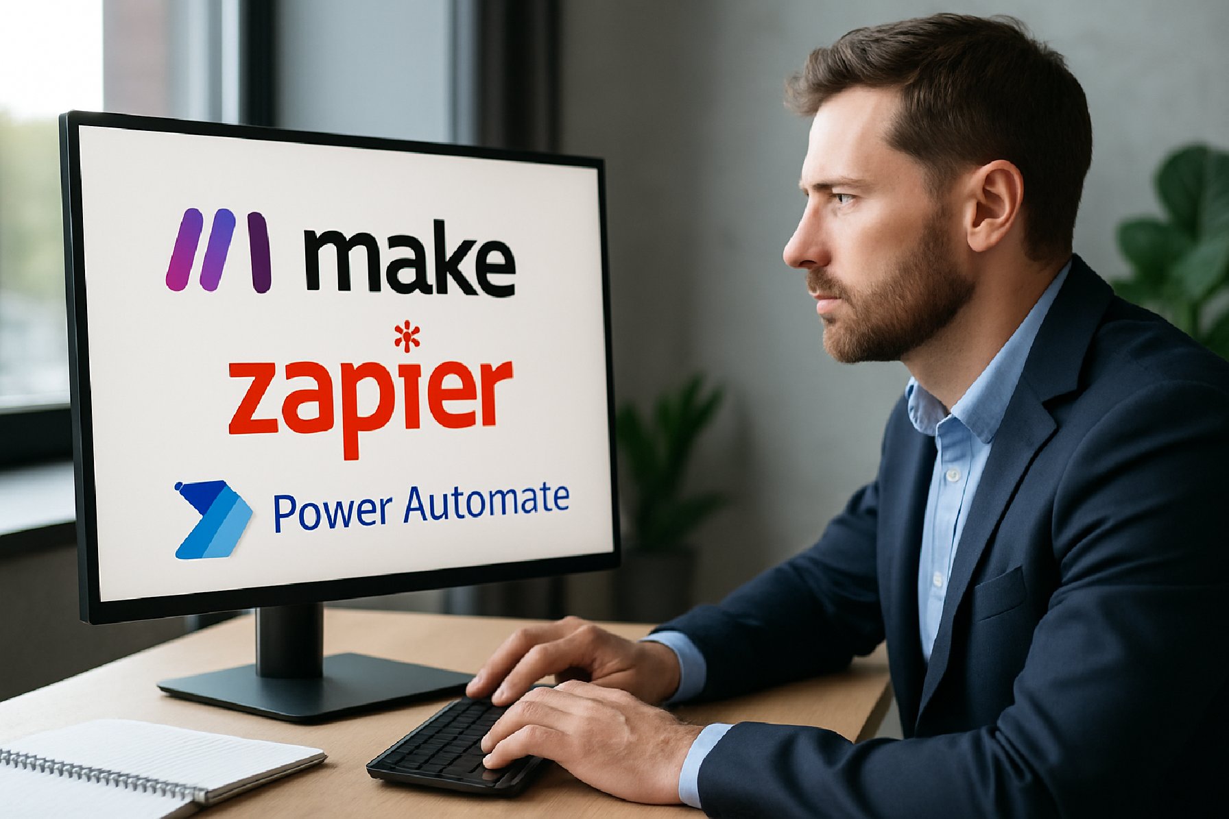 Make, Zapier או Power Automate: איזו מערכת אוטומציה מתאימה לעסק?