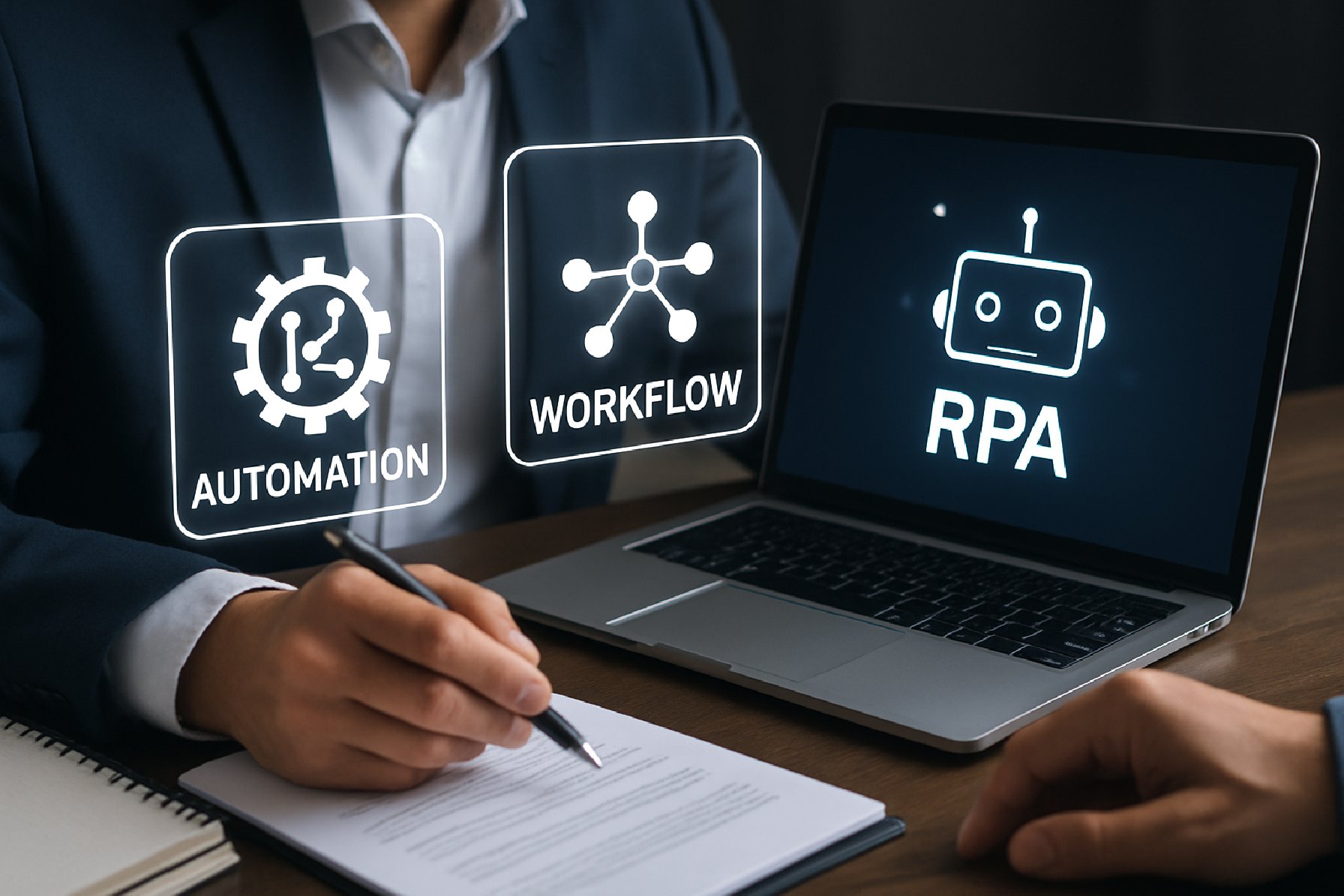 מה ההבדל בין אוטומציה עסקית, Workflow ו־RPA?